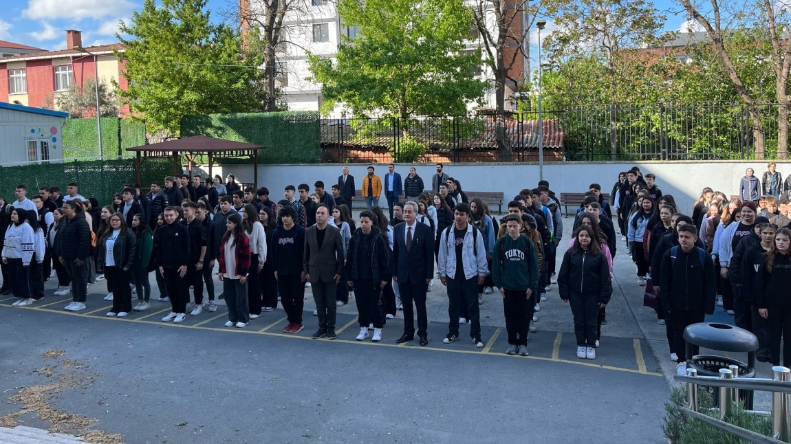İSTİKLAL MARŞI TÖRENİMİZE ZİYARET